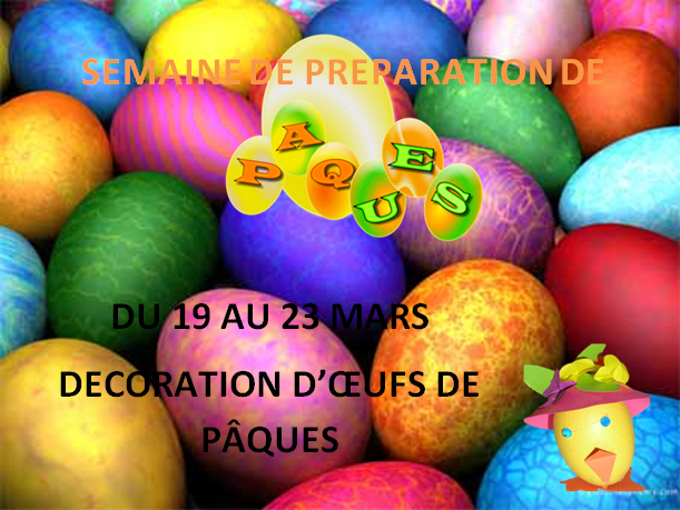 Decoration des oeufs